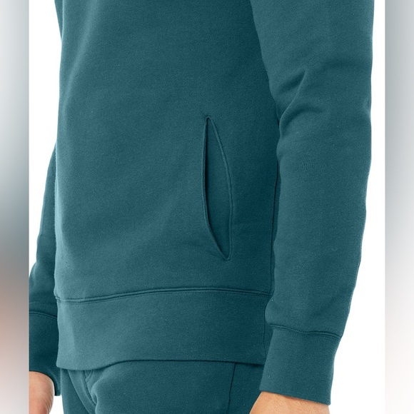 Alo Yoga Men’s Base Sweatshirt - Mineral Blue - Picture 2 of 10